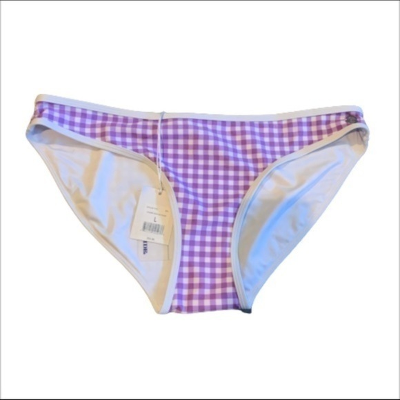 SOUTHERN TIDE GINGHAM BIKINI BOTTOM - Picture 1 of 4